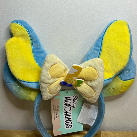 Disney Parks Stitch Blueberry Lemonade Munchlings Ears Headband Picnic Parks - Picture 4 of 16